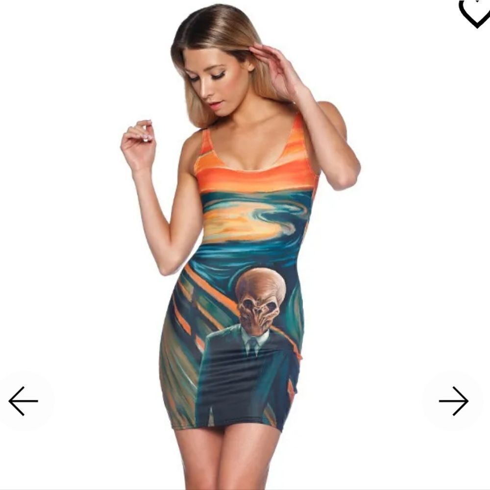 Blackmilk The Silence Scream Dress